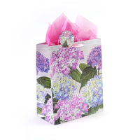 3Pk Large Floral Beauties Hot Stamp Gift Bag, 4 Designs