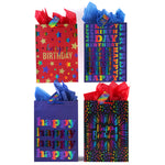 Extra Large Party On Birthday Hot Stamp Bag, 4 Designs