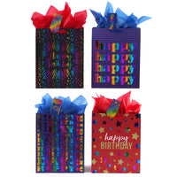 Large Party On Birthday Hot Stamp Bag, 4 Designs