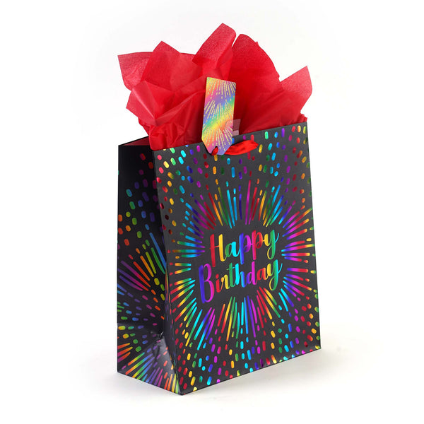 Large Party On Birthday Hot Stamp Bag, 4 Designs