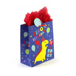 Large Party On Dinosaurs Hot Stamp Bag, 4 Designs