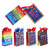 2Pk Extra Large Birthday Rainbow Love Hot Stamp Bag, 4 Designs