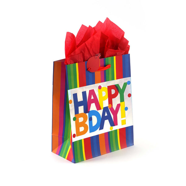 Extra Large Birthday Bliss Hot Stamp Bag, 4 Designs
