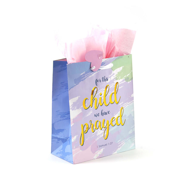 2Pk Extra Large Baby Party Hot Stamp Bag, 4 Designs