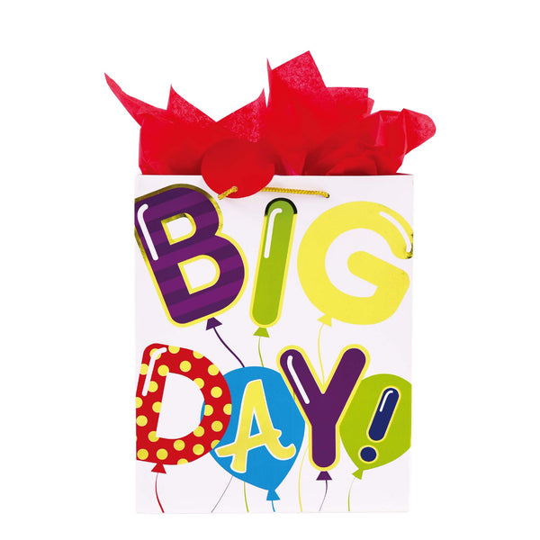 Extra Large Big Birthday Wishes Hot Stamp Bag, 4 Designs