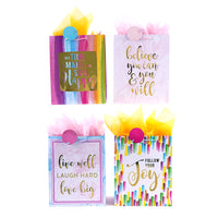 Extra Large Rainbow Inspiration Hot Stamp Bags, 4 Designs