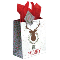 Medium Classical Christmas Two Hot Stamp Bag, 4 Designs