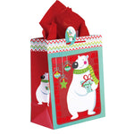 Large Christmas Dancing Friends Hot Stamp Bag, 4 Designs