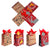 4Pk Medium Christmas Delivery Hot Stamp Bag, 4 Designs