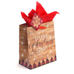 Medium Christmas Delivery Hot Stamp Bag, 4 Designs