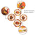 Thanksgiving-11" Harvest Blessings Round Plate, 2 Designs