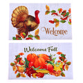 Thanksgiving-Harvest Blessings Welcome Mat 30" X 17.75" X .2", 2 Designs