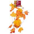 Thanksgiving-5.4' Harvest Led Maple Leaf Light Strand