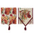 Thanksgiving-Turkey-Pumpkin Motif Woven Table Runner, 13" X 54", 2 Designs