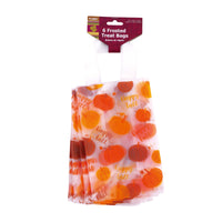 6Ct Thanksgiving Frosted Treat Bags, 2 Assortments