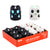 2.75" Halloween Led Color Changing Skeleton In Pdq, 2 Assortments