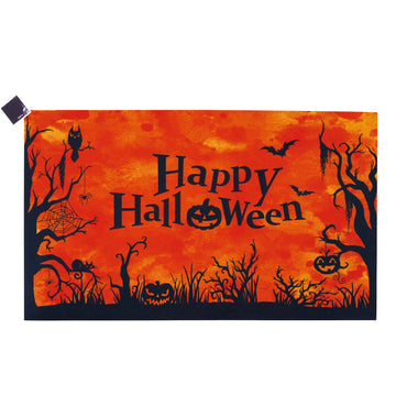 Halloween Welcome Mat 30" X 17.75" X .2", 2 Designs