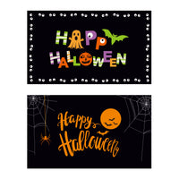 Halloween Door Mat, 30"X 17.75"X2", 2 Designs