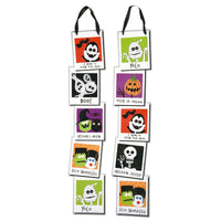 2Ct 2' Halloween Character Vertical Banner With Hot Stamping, 2 Assortments