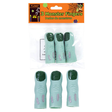 3Ct Green Monster Fingers