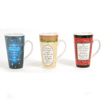 16Oz. Inspirational Message Mug, 3 Designs