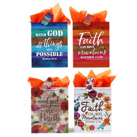 Large Faith For You Printed Bag, 4 Designs