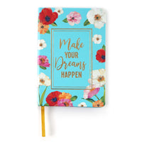 128Sht/256 Pages Pu Cover Hot Stamp Book Bound Journal,Floral Life,5.5"W X 8.25"L,2 Designs
