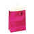 Large Bright Embossed Metallic Brown Kraft Gift Bag, 6 Colors