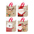 Large Hello Christmas Kraft Hot Stamp Bag, 4 Designs