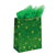 Large Christmas Swirl Hot Stamp Kraft Bag, 4 Colors