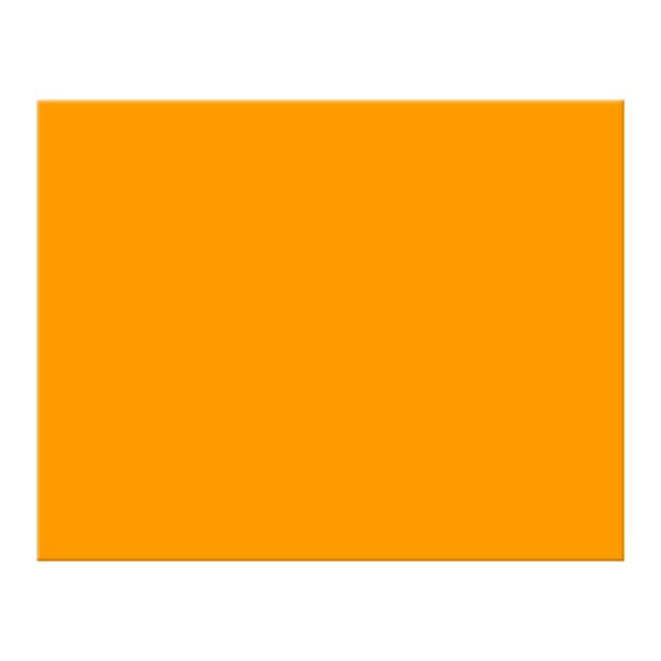 22 X 28" Orange Neon Poster Board