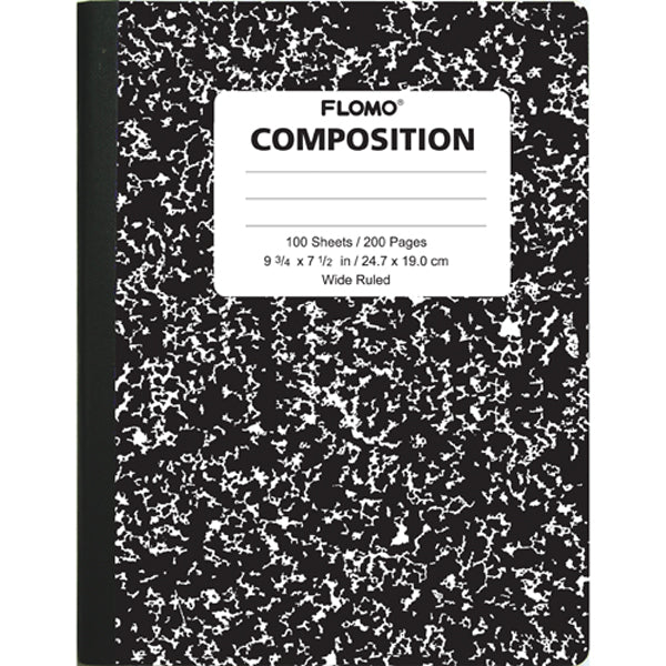 Black Marble Composition Book