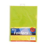 4 Poly File  Folders, 4 Colors