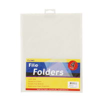 4 Poly File  Folders, 4 Colors