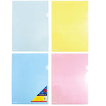 4 Poly File  Folders, 4 Colors