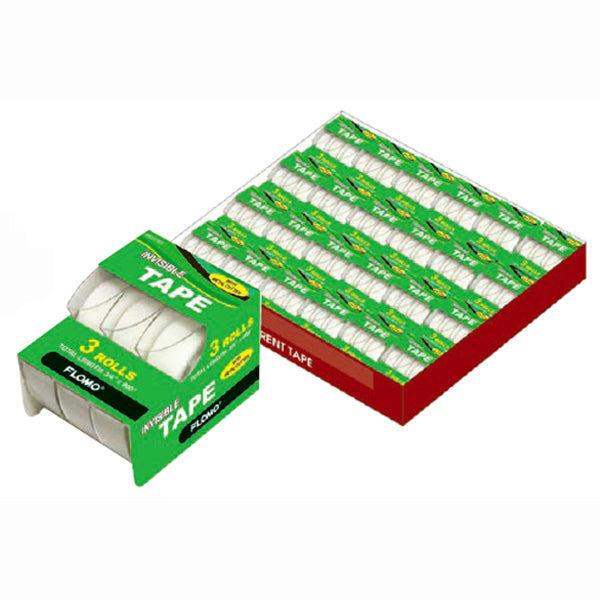 3 Rolls Invisible Tape