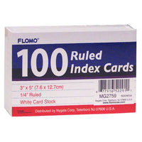 3" X 5" 100Ct Index Card