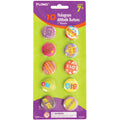 1"Dia. 10 Hologram Attitude Buttons In Blister Card