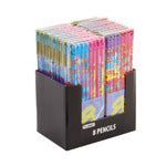8Ct "Flowers & Fun" Pencils, 4 Designs, 2 Assortments