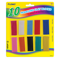 10Ct Modeling Clay Blocks