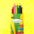 12 Colored Pencils 7" Long
