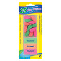 15Pc Neon Eco Eraser