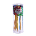 Christmas Pen With Reversible Sequins Characters In Display, 4 Styles