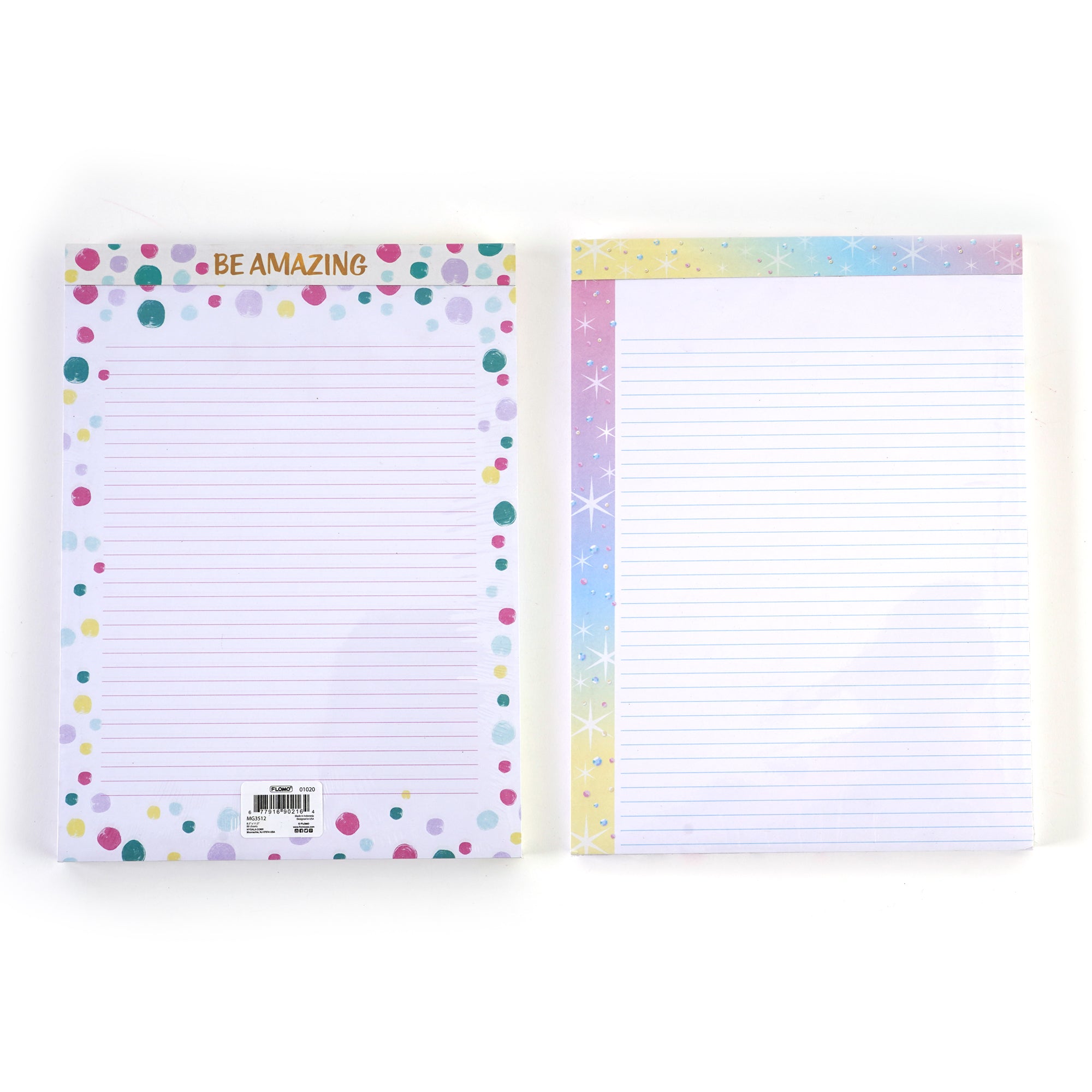 Rainbow Stationery Paper - 80 Sheets