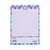 2Pk 80 Sheet Legal Pad, Shibori/Marble, 11.5"L X 8.5"W, 2 Assortments