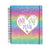 120sht/240pge Megaspiral Hard Cover H/stamp Notebk, Marble/heart 11.25"L X 9.25"W, 2 Designs (12/12)