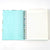 160 Sheet Hard Cover Jumbo Journal Light Floral, Hot Stamp, 8.5X6.25", 2 Designs