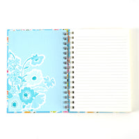 160 Sheet Hard Cover Jumbo Journal Bright Floral, Hotstamp, 8.5"X6.25", 2 Designs