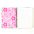 160 Sheet Hard Cover Jumbo Journal Bright Floral, Hotstamp, 8.5"X6.25", 2 Designs