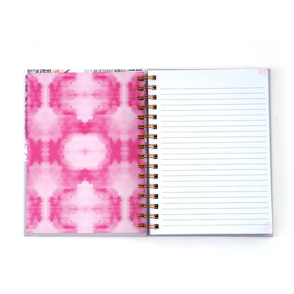 160 Sht Jumbo Spiral Fashionista Hot Stamp Journal, 8.5"X6.25"